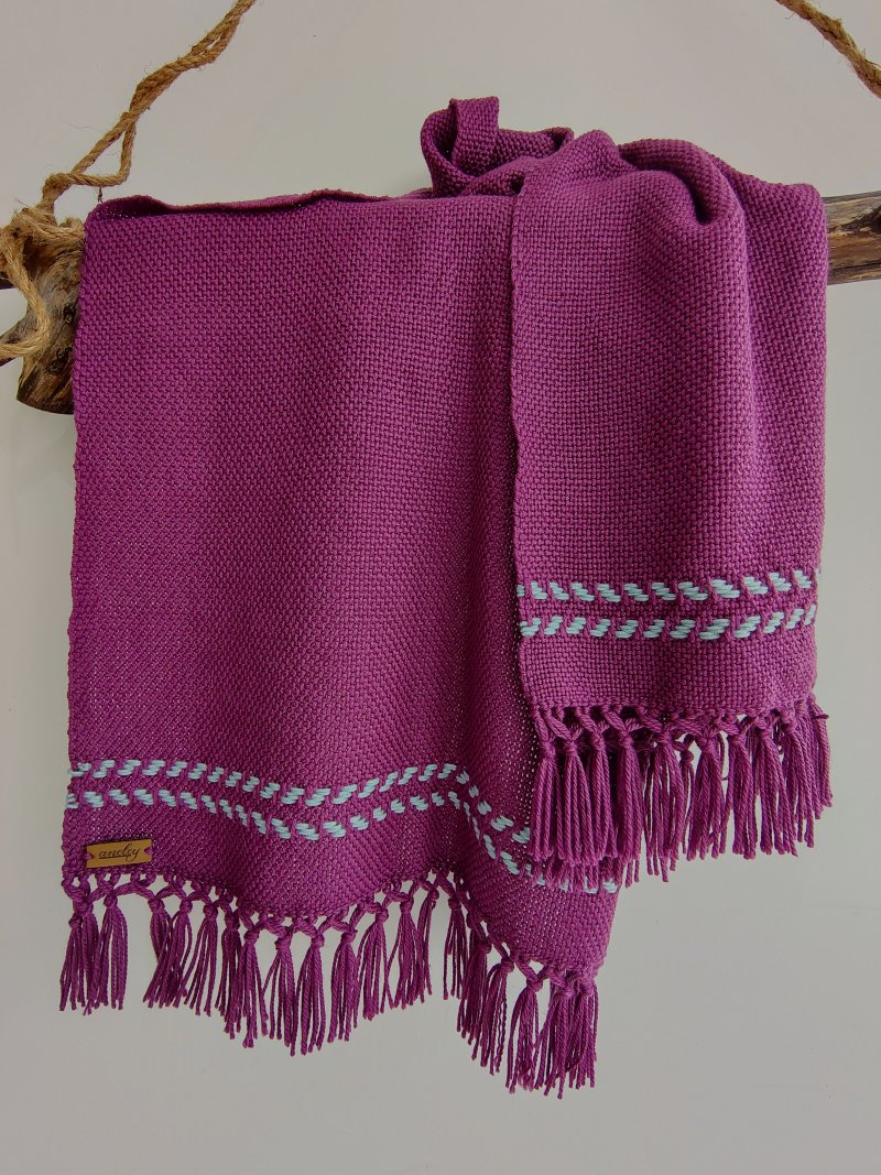 Pashminas tejidas en telar Koniol artesanales